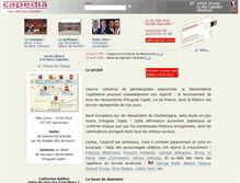 Tablet Screenshot of capet.org